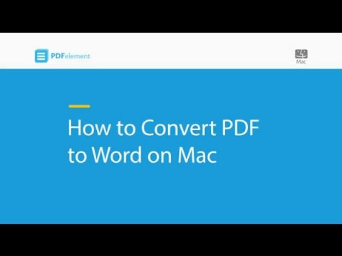 Mac App Convert Pdf To Word